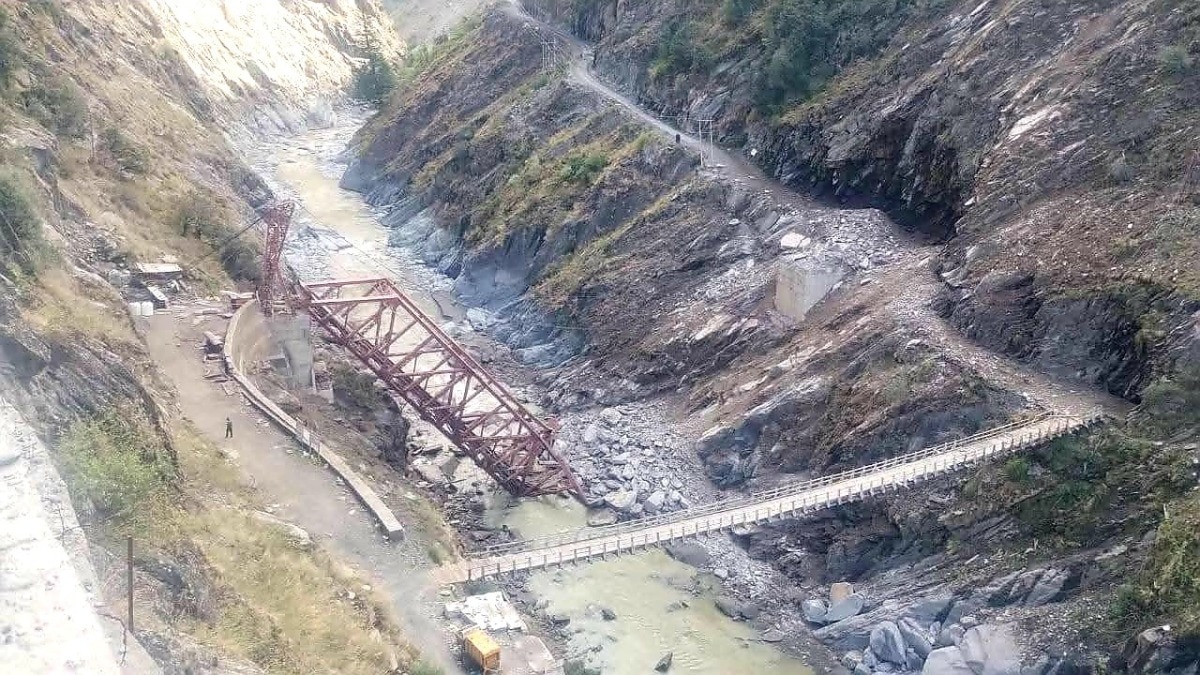 लगभग 80 साल बाद इस क्षेत्र में स्थाई पुल बनने जा रहा था (फोटो- ITG)