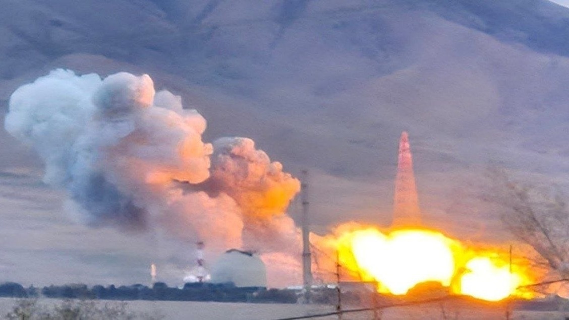 Iran Power Plant (Photo:X@mamlekate)