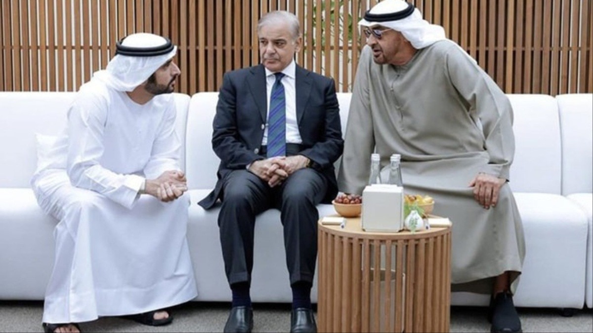 Shehbaz Sharif, Mohammed Bin Zayed Al Nahyan