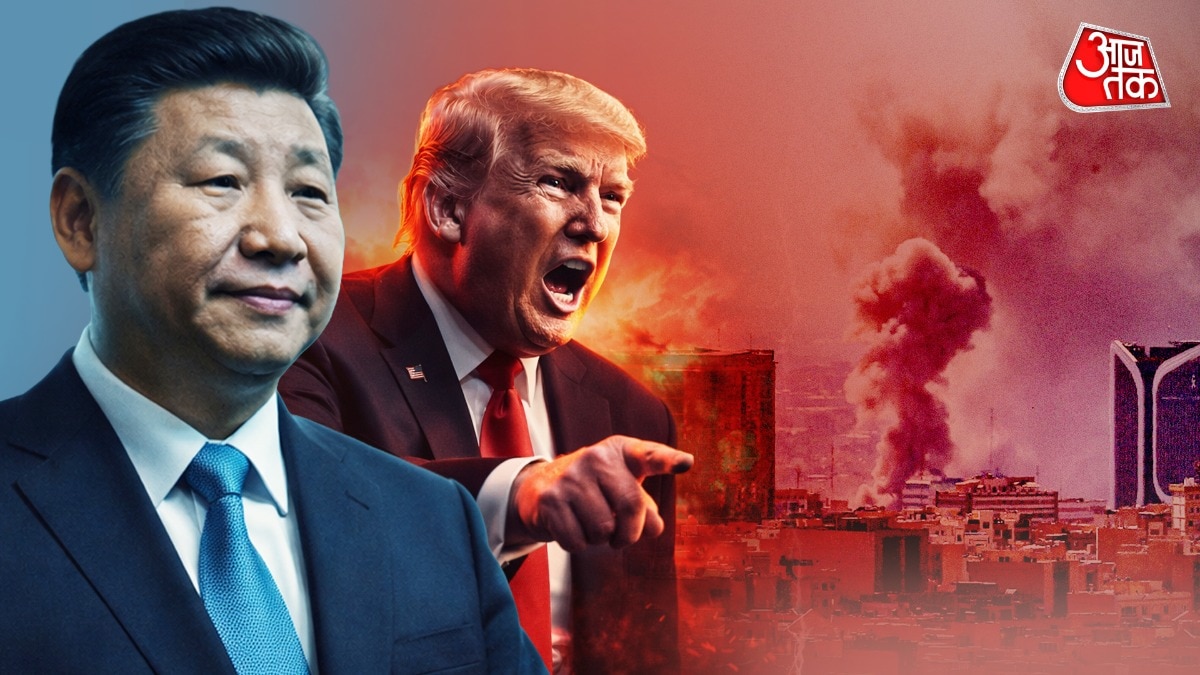Xi Jinping, Donald Trump, Iran War