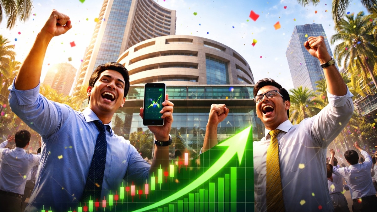 शेयर बाजार में शानदार तेजी. (Photo: AI Generated)