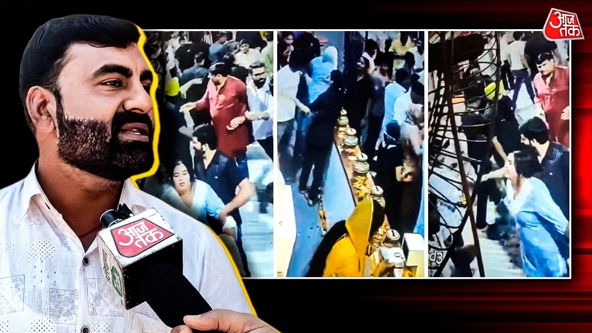 पीड़ित शख्स ने बताया कि उनके पूरे परिवार को पांच-पांच बाउंसरों ने घेरकर पीटा. (Photo: ITG)