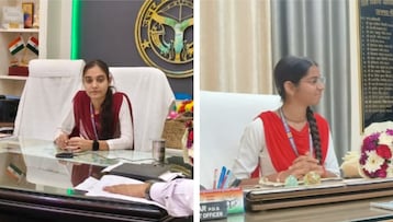 Iram B Becomes One Day DM in Pilibhit. Photo ITG Iram B Becomes One Day DM in Pilibhit. Photo ITG