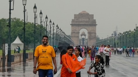  कई दिनों बाद वायु गुणवत्ता भी 'संतोषजनक' बनी रही. (Photo-PTI)