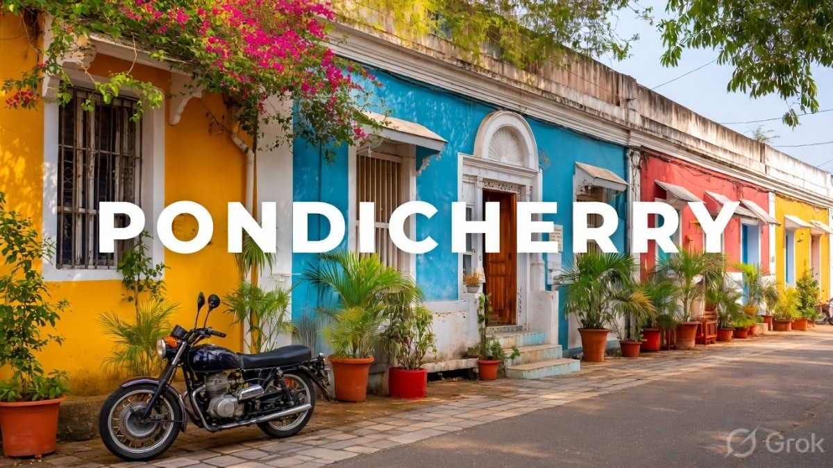 आज पुडुचेरी एक ऐसा शहर है जहां भारतीय संस्कृति और फ्रेंच विरासत दोनों का अनोखा मेल देखने को मिलता है. ( Photo: Grok)