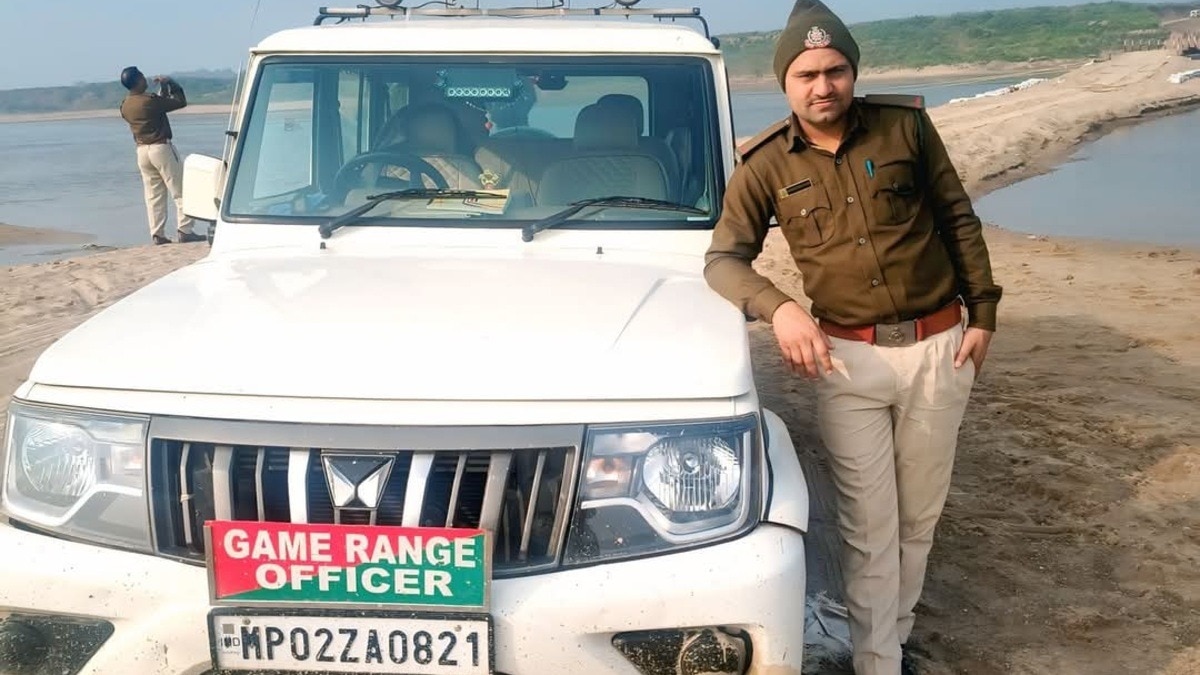 अवैध ट्रैक्टर रोकने पर कांस्टेबल हरिकेश गुर्जर की हत्या.(Photo:ITG)