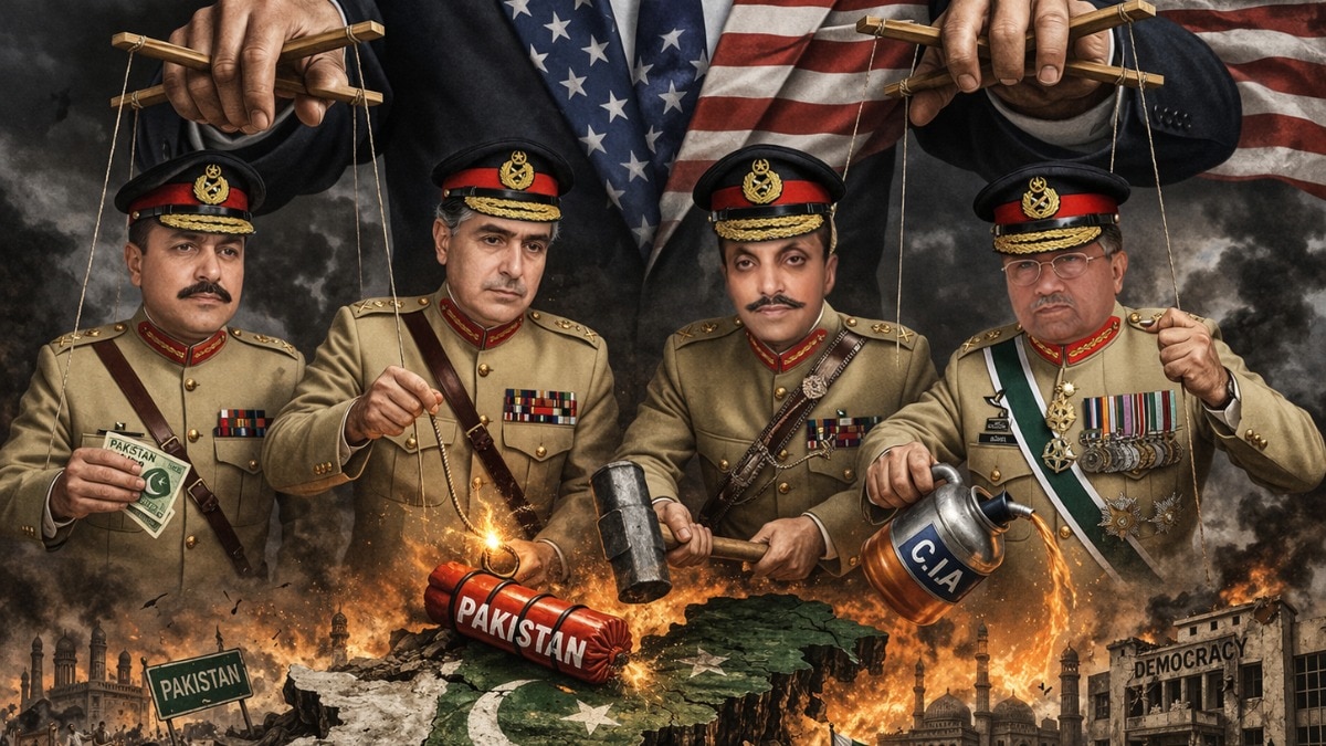 अमेरिकी इशारे पर चलने वाले पाकिस्तानी सेना प्रमुखों का एक समृद्ध इतिहास है, जिनके दौर में पाकिस्तान बर्बादी की कगार पर पहुंचा.