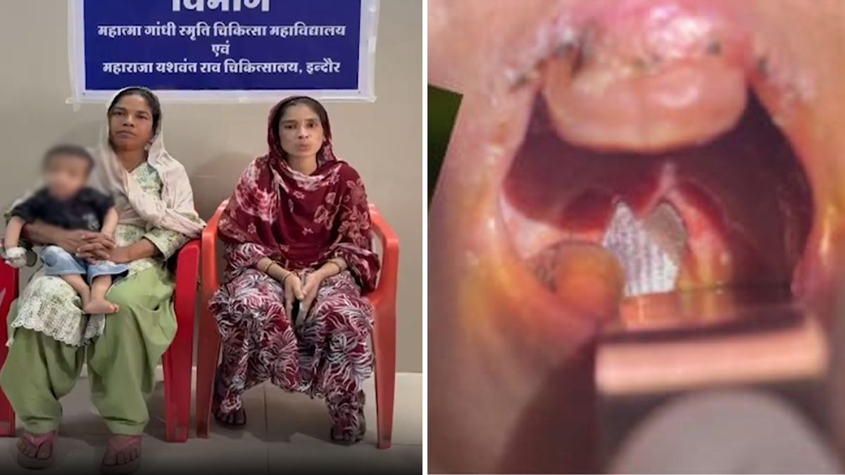 घर में एक्वेरियम साफ हो रहा था, तभी हुई ये घटना. (Photo: Screengrab)