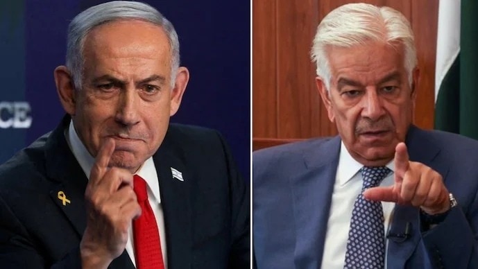 Khawaja Muhammad Asif, Netanyahu