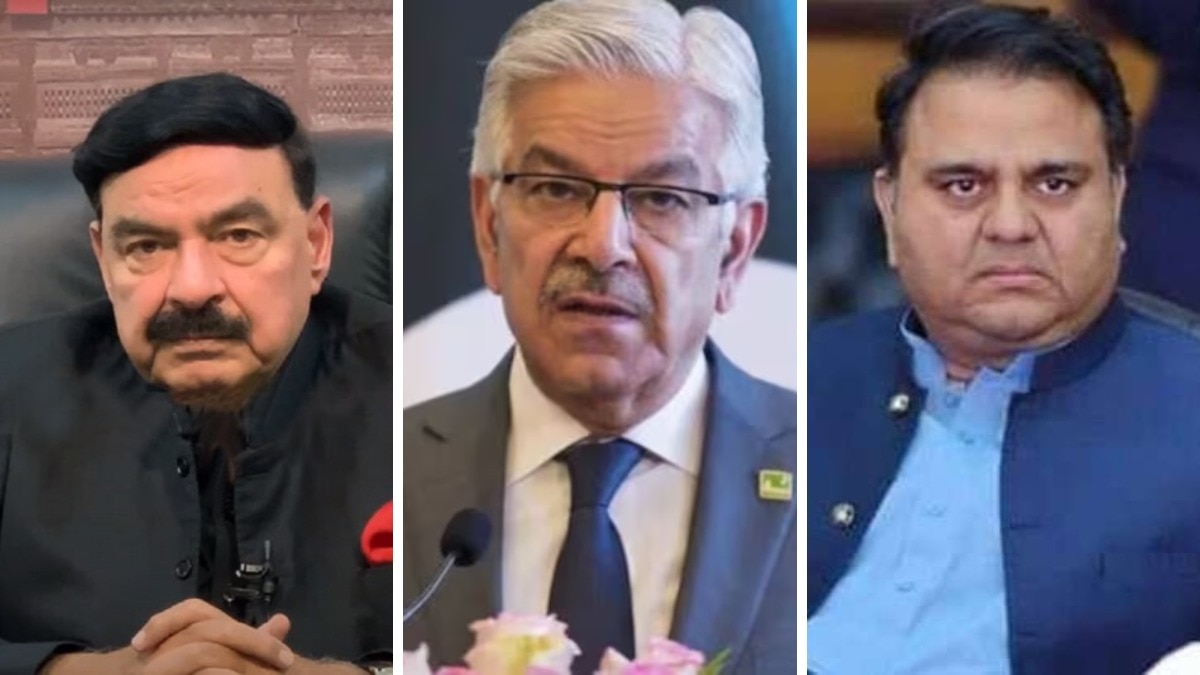 फवाद से लेकर ख्वाजा तक,मंत्रियों के बड़बोलेपन ने कई बार पाकिस्तान की लुटिया डुबोई. (Photo- ITG)