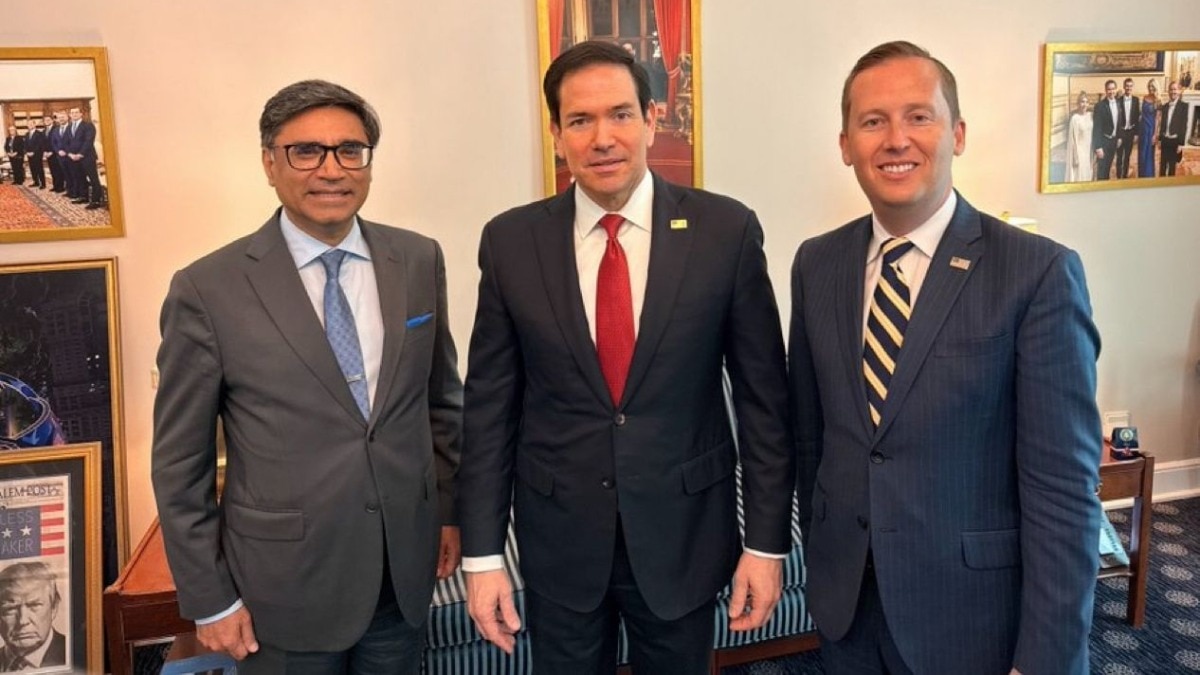 विक्रम मिस्री और मार्को रुबियो की मुलाकात में हुई द्विपक्षीय संबंधों की समीक्षा (Photo: ITG)