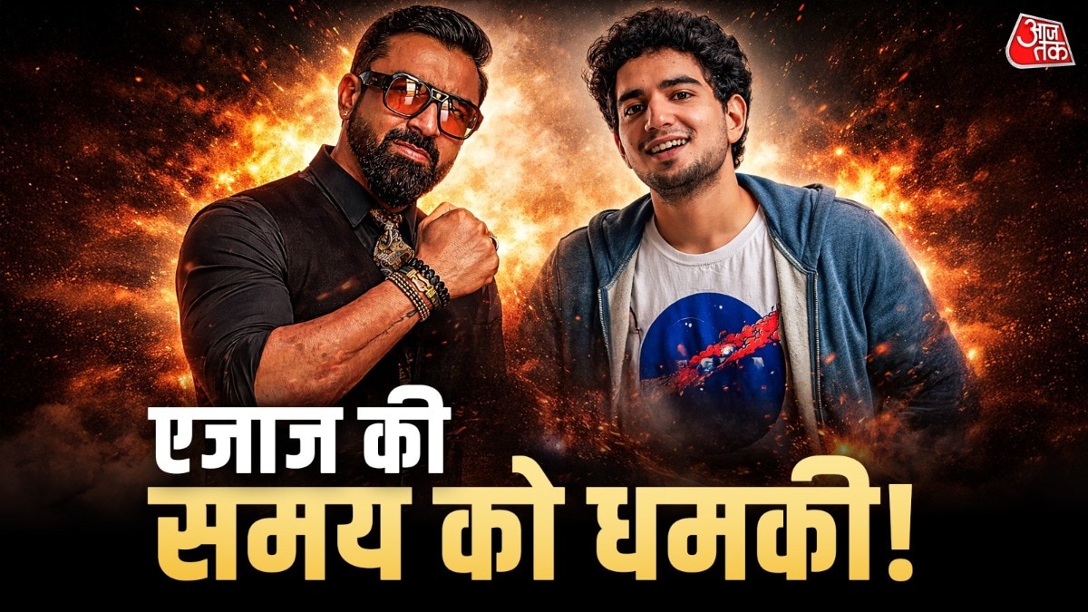 समय रैना पर भड़के एजाज खान (Photo: Instagram/@imajazkhan/@maisamayhoon)