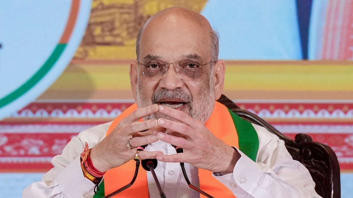 अमित शाह ने बंगाल में बीजेपी का घोषणापत्र जारी किया (File Photo: PTI)