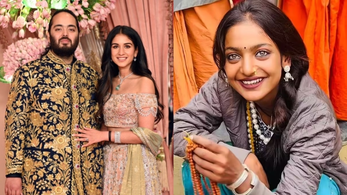 पत्नी के साथ अनंत अंबानी, महाकुंभ गर्ल मोनालिसा (Photo: Instagram)