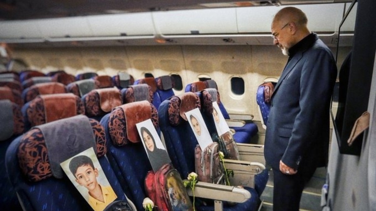 Ghalibaf tribute minab school students