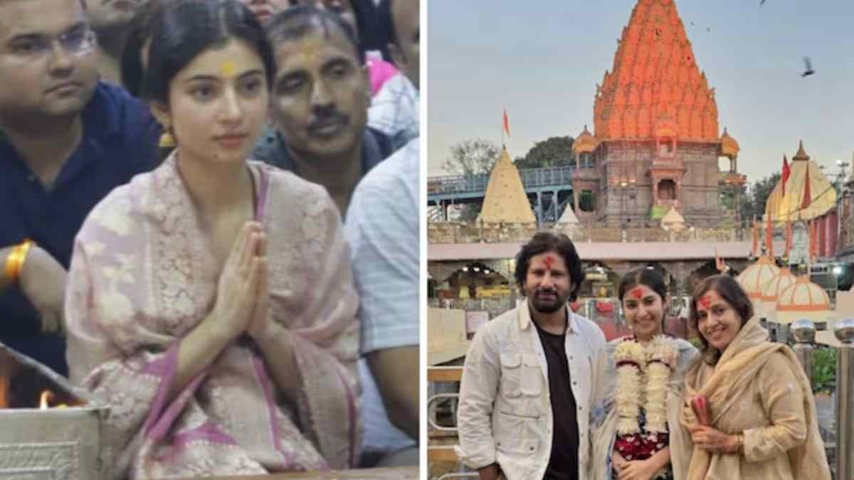 1700 करोड़ के पार 'धुरंधर', महाकाल के दर पहुंचीं सारा अर्जुन, टेका माथा