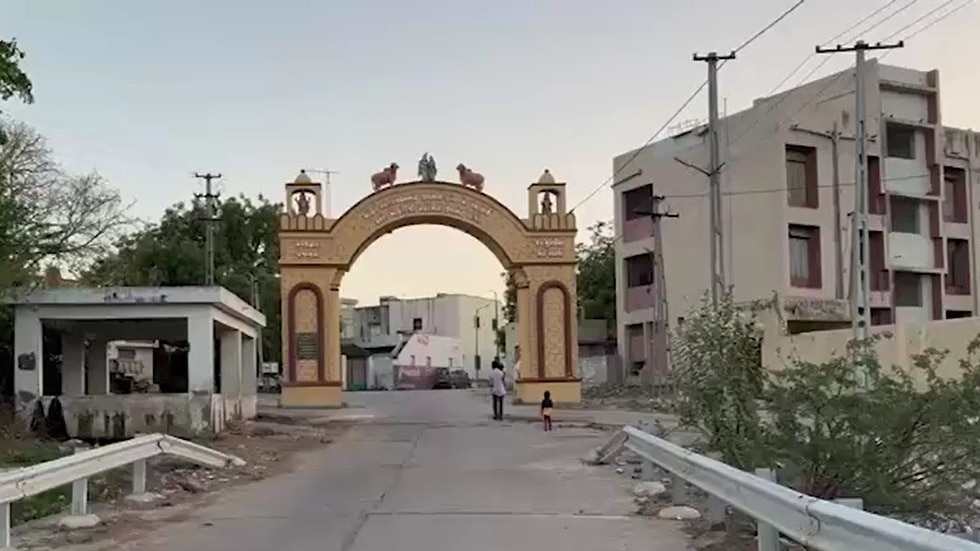 वेजा गांव, जहां लोग मच्छरों के आतंक से परेशान हैं. (Photo: Screengrab) 