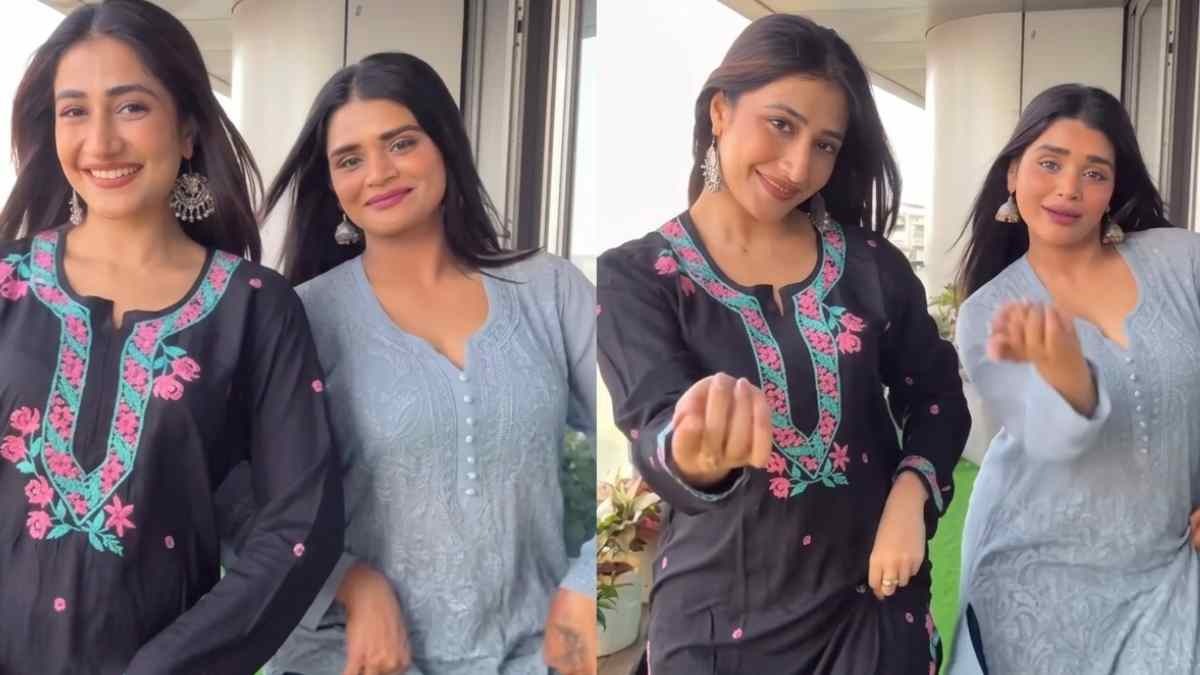 श्रेष्ठा और धनश्री वर्मा (Photo: Instagram/shrestaiyer29)