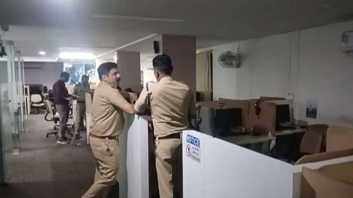 आईटी कंपनी की आड़ में चल रही थी फर्जी एडवाइजरी कंपनी. (Photo: Screengrab)