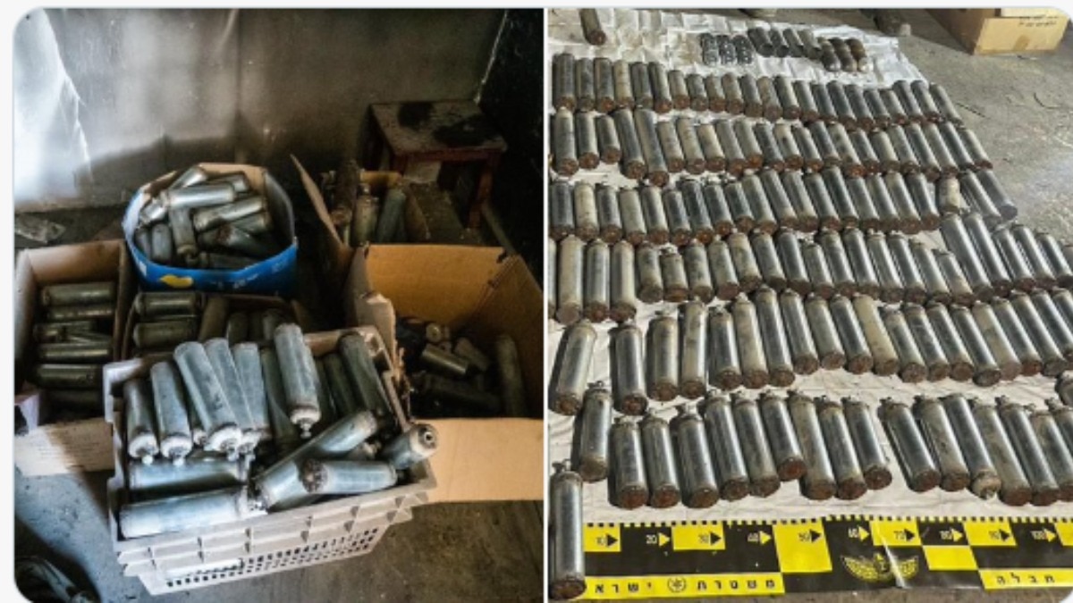 कार्रवाई से पहले ही नष्ट हुआ लॉन्चर, भारी मात्रा में विस्फोटक बरामद (Photo: x/ @IDF)