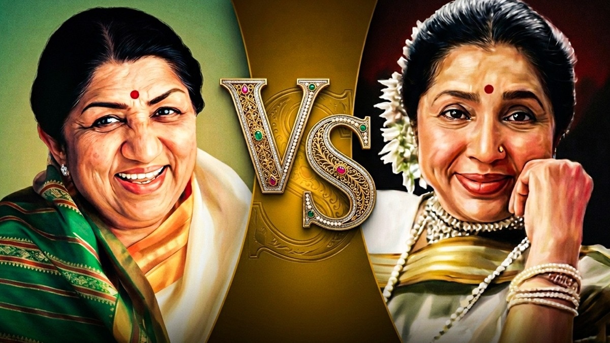 Asha Bhosle,Lata Mangeshkar