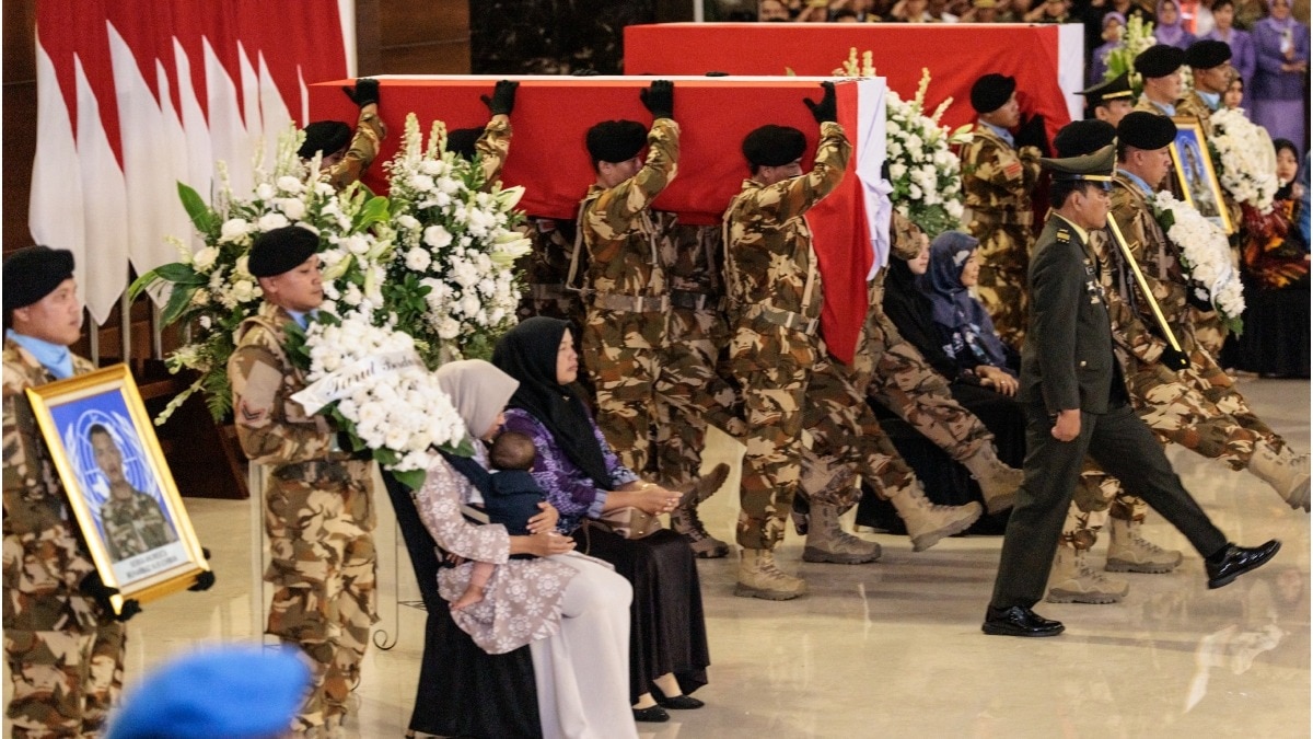 लेबनान में संयुक्त राष्ट्र की ओर से 47 देशों के सैनिक तैनात हैं (Photo - AFP)