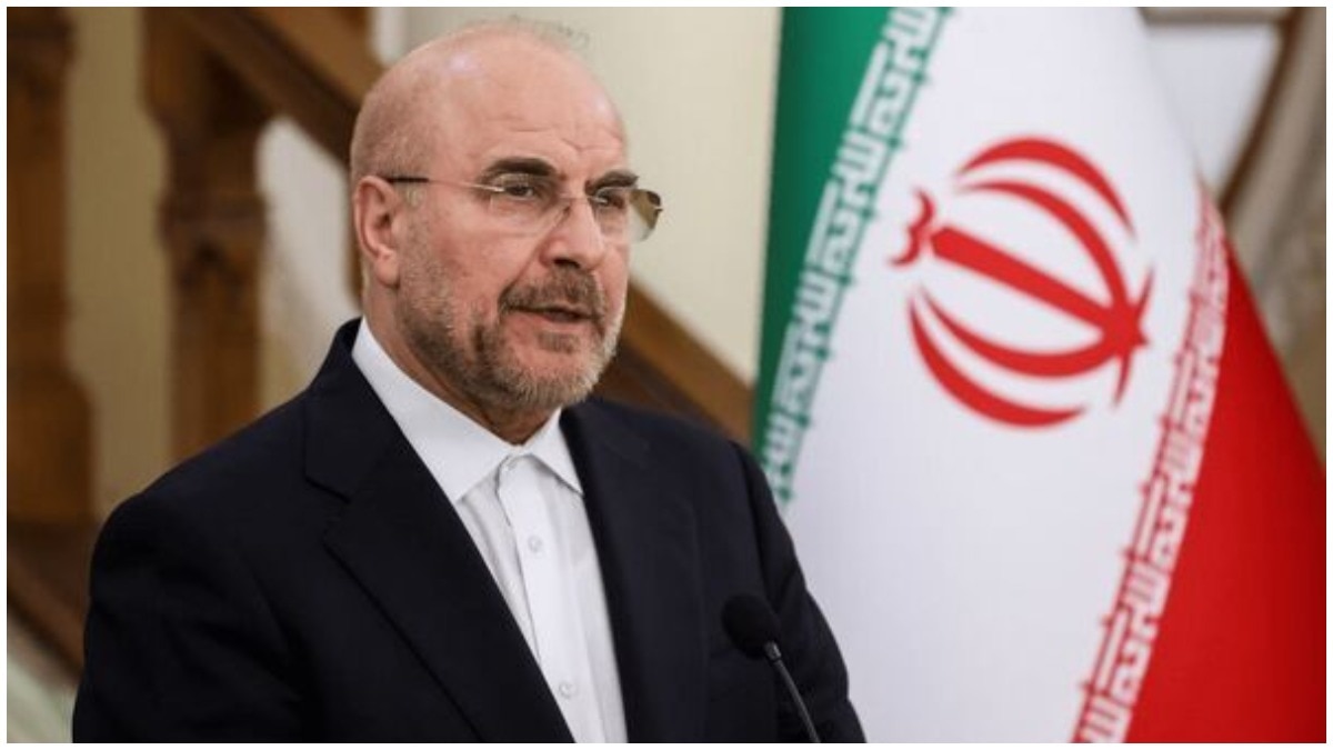 Iran's Parliament Speaker Mohammad Bagher Ghalibaf 