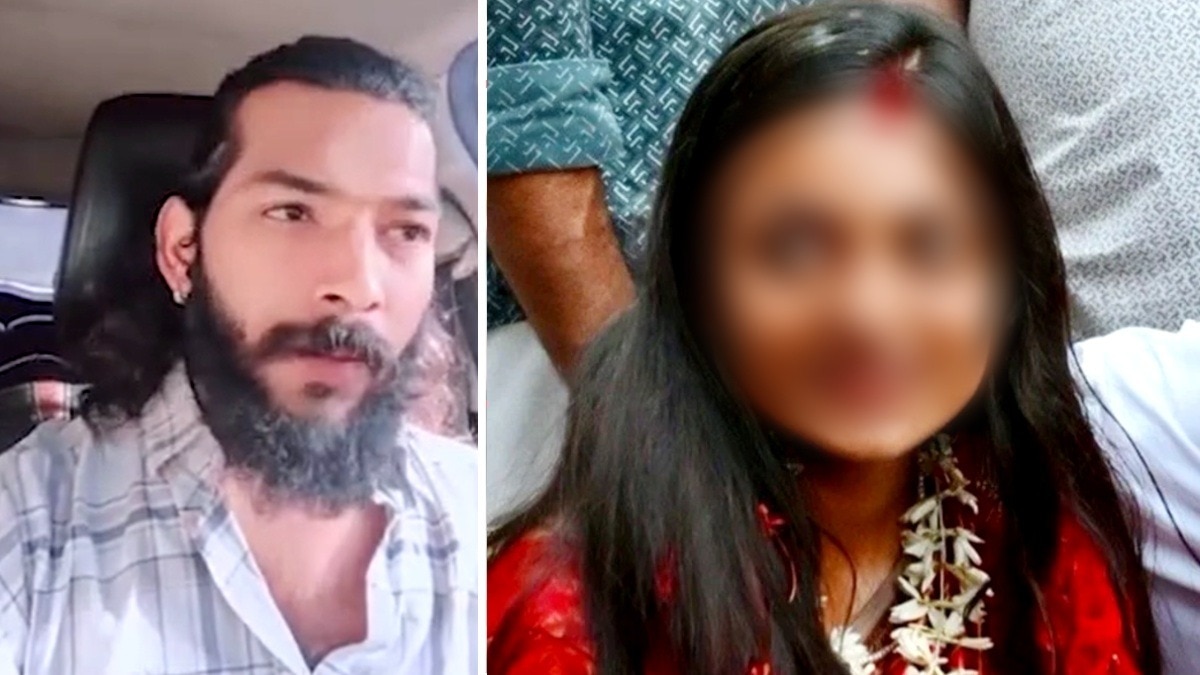 आरोपी पति फरमान ने वीडियो डाल मांगी मदद.(Photo:ITG)