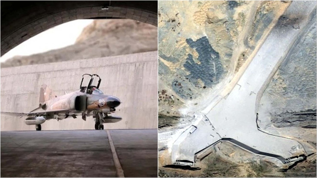 Iran underground air force base