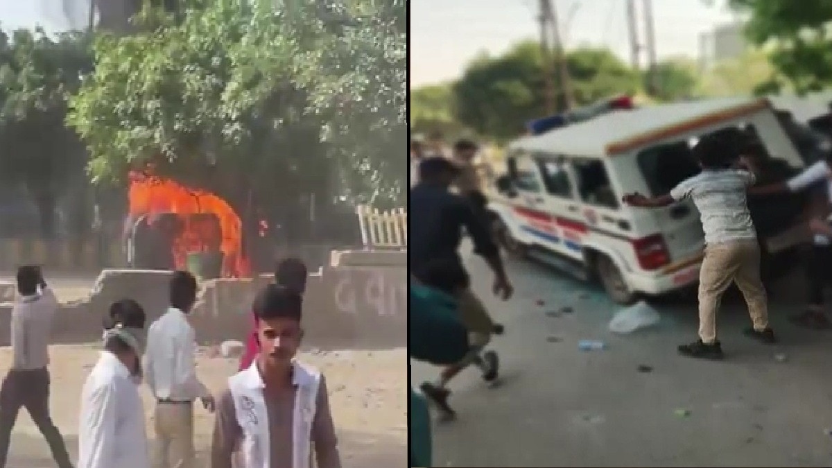 Noida employees protest