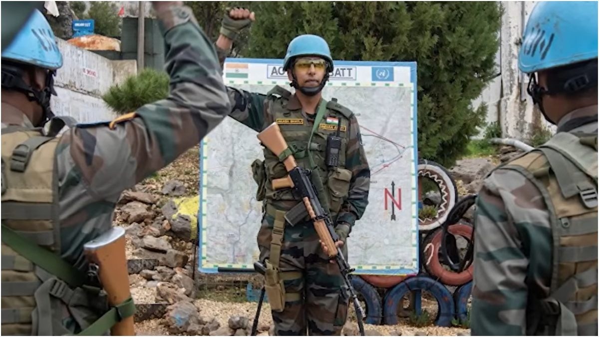 India troops in Lebanon