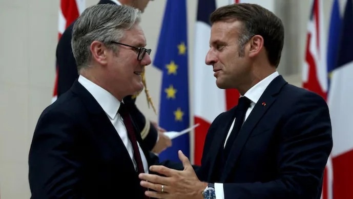 किएर स्टार्मर और इमैनुएल मैक्रों ने समिट बुलाई है. (Photo- Reuters)