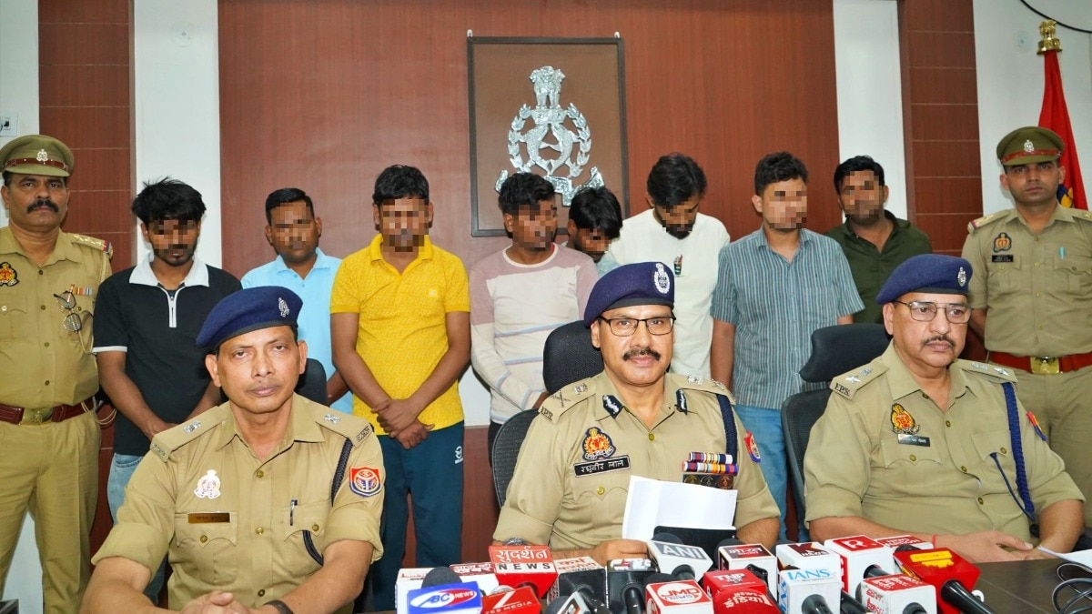 Cyber ​​Crime Gang Arrested in Kanpur (Photo: Screengrab)