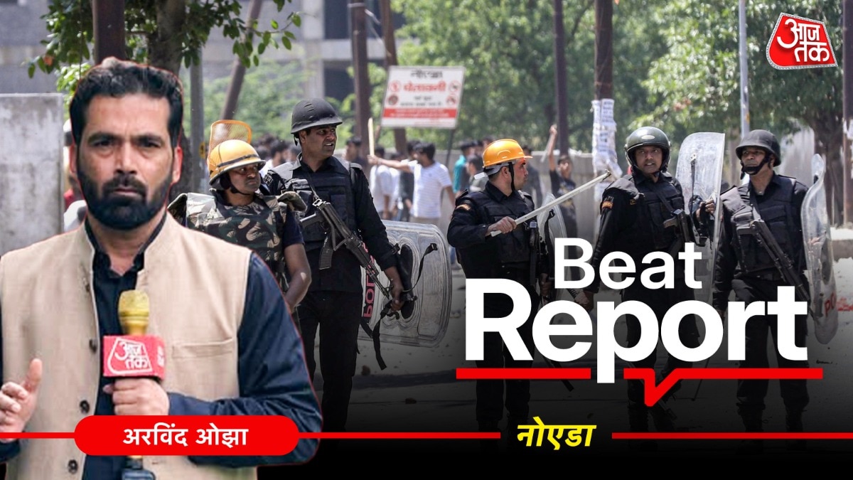 नोएडा में हुए विरोध प्रर्दशन में कम से कम 80 कंपनियों में तोड़फोड़ की गई (Photo: ITG)