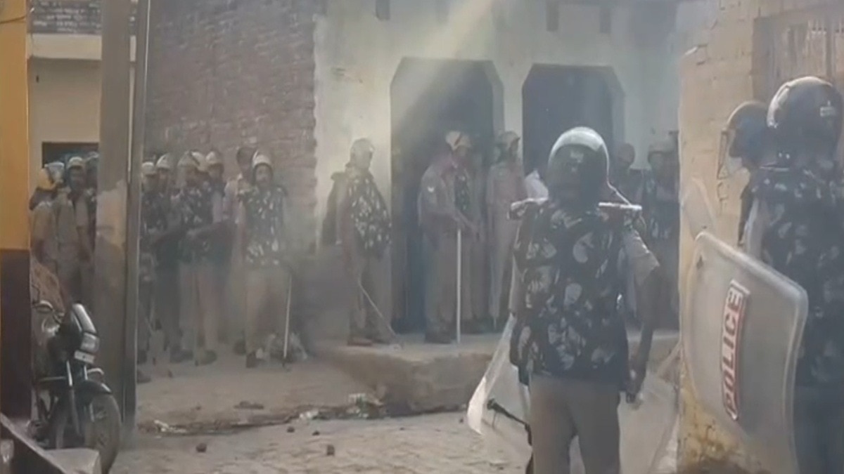  Stone-Pelting During Ambedkar Procession