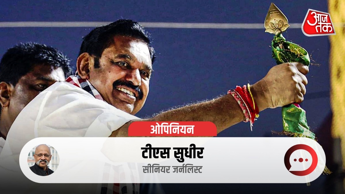 एनडीए गठबंधन और अपनी सख्त छवि पर दांव खेल रहे हैं एडप्पादी पलानीस्वामी