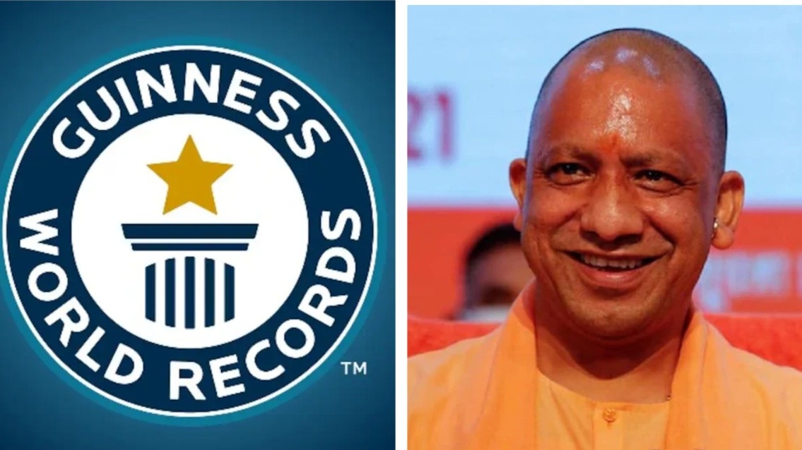गोरखपुर का नाम गिनीज वर्ल्ड रिकॉर्ड्स में शामिल हुए. Photo ITG
