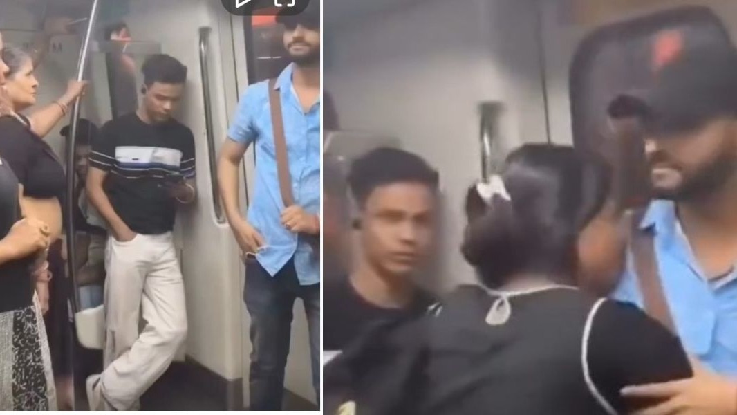 लोगों ने बुजुर्ग महिला का समर्थन किया. ( Photo: Instagram/@worldofhindus)