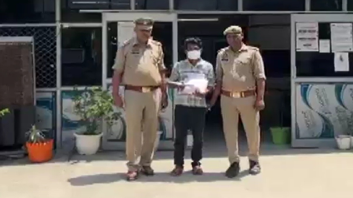 महिला की हत्या करने वाला आरोपी गिरफ्तार (Photo: Screengrab)