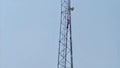 woman climbed tower woman climbed tower