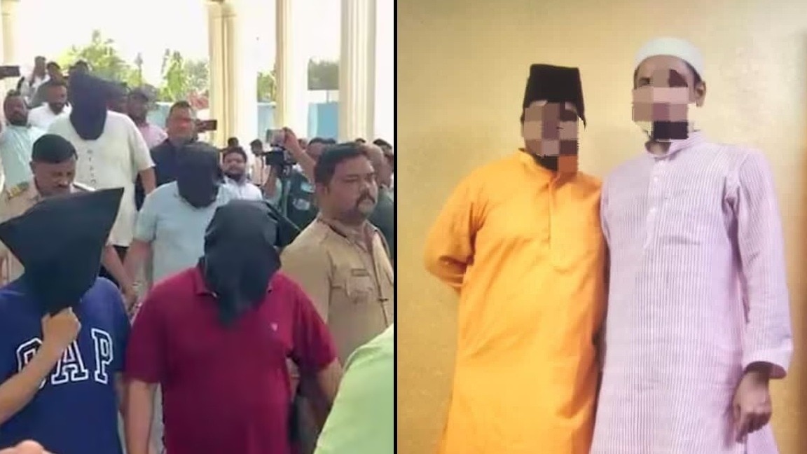 tausif with the victim