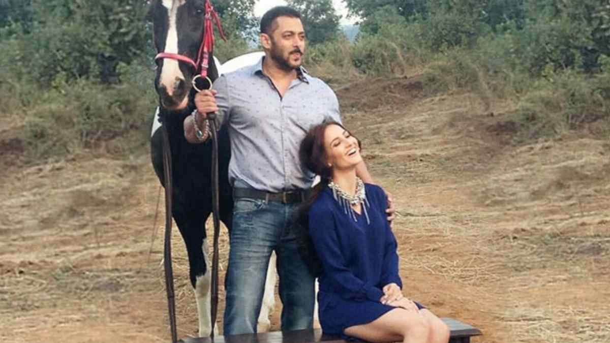 Elli Avram,Salman Khan