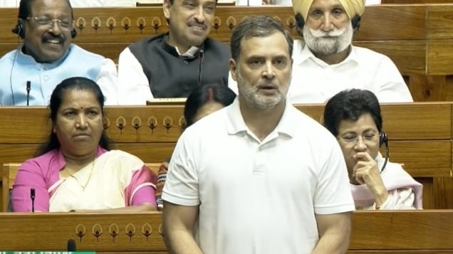 राहुल गांधी ने अपने भाषण में प्रधानमंत्री नरेंद्र मोदी के संबोधन पर भी टिप्पणी की (Photo: ITG)