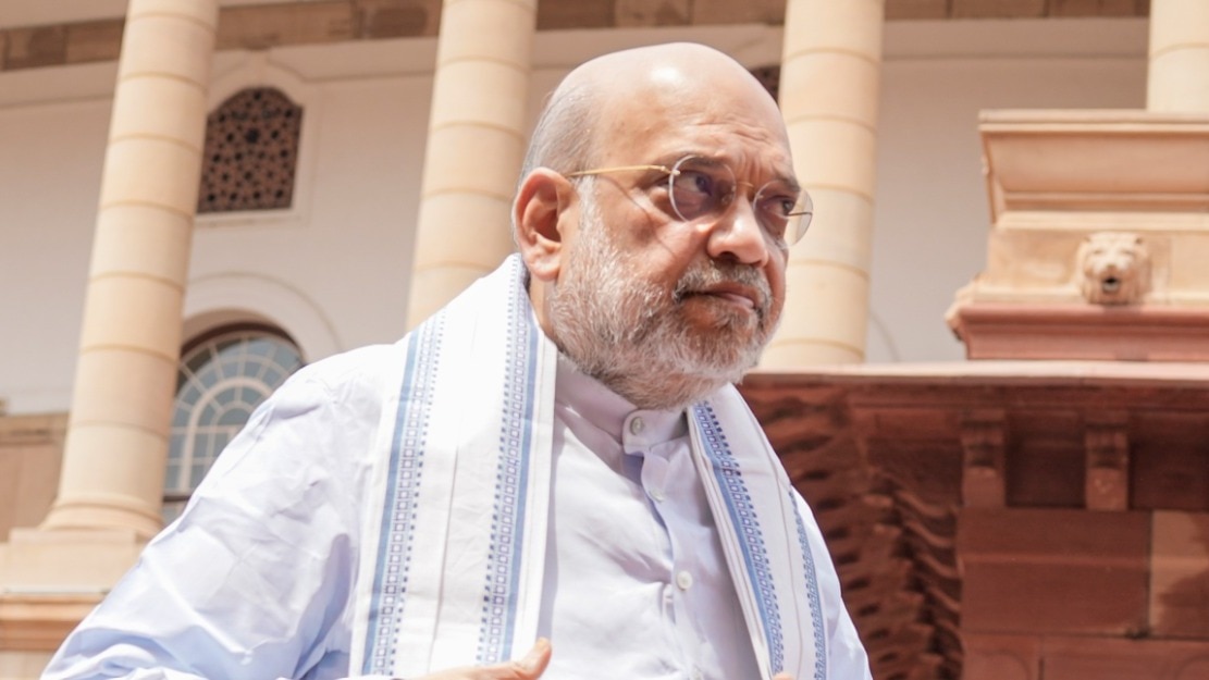 अमित शाह ने विपक्ष को बताया महिलाओं के अधिकार का विरोधी (Photo: ITG)