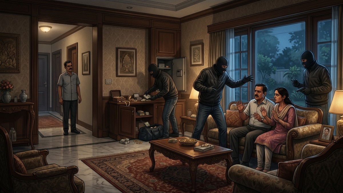 बदमाश करीब 30 से 40 लाख रुपये और ज्वेलरी लेकर फरार हो गए. (Photo: Representational/ AI Generated)