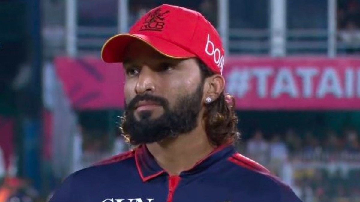RCB captain Rajat Patidar in this frame. (Screenshot)
