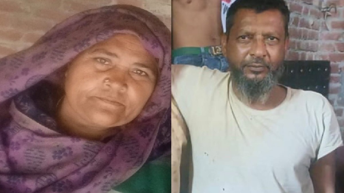 मुरादाबाद में आंधूी-तूफान के चलते दर्दनाक हादसा. (Photo: Screengrab)