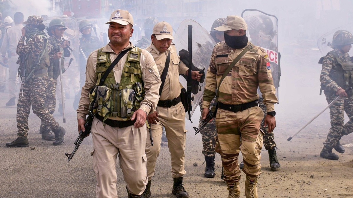 बच्चों की मौत के बाद मणिपुर फिर हिंसा की चपेट में (Photo: PTI)