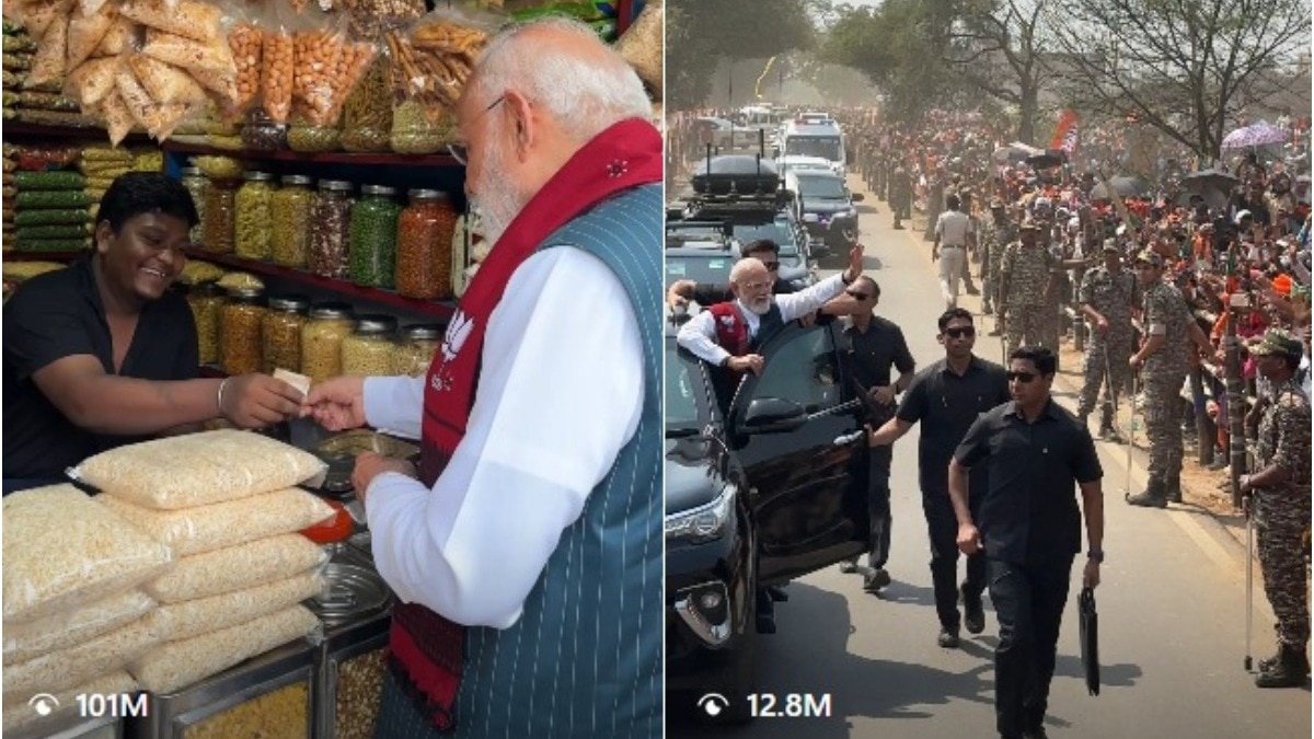 Narendra Modi jhalmuri video