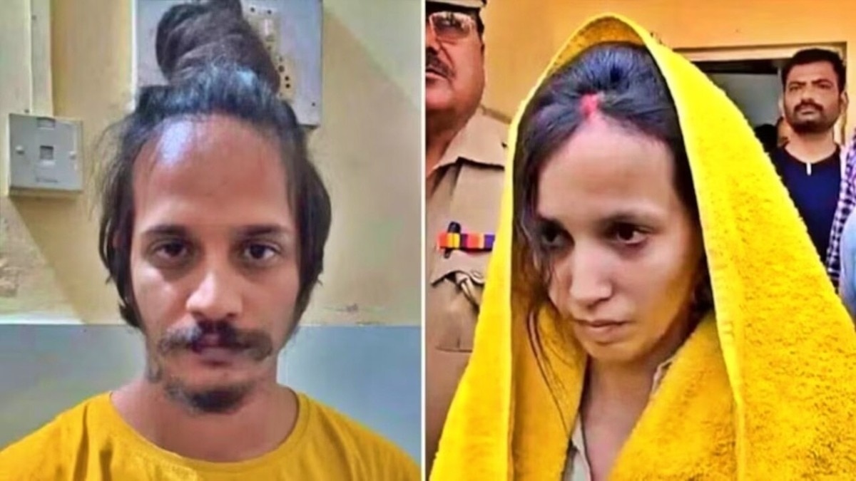 Saahil and Muskan, accused in Saurabh murder case (Photo- ITG)